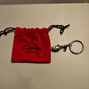 Clarks Artisan Silver Keychain